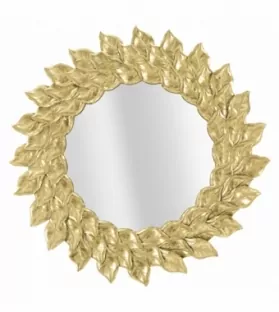 Specchio da muro glam petal cm ø 73x5 - Specchi - 